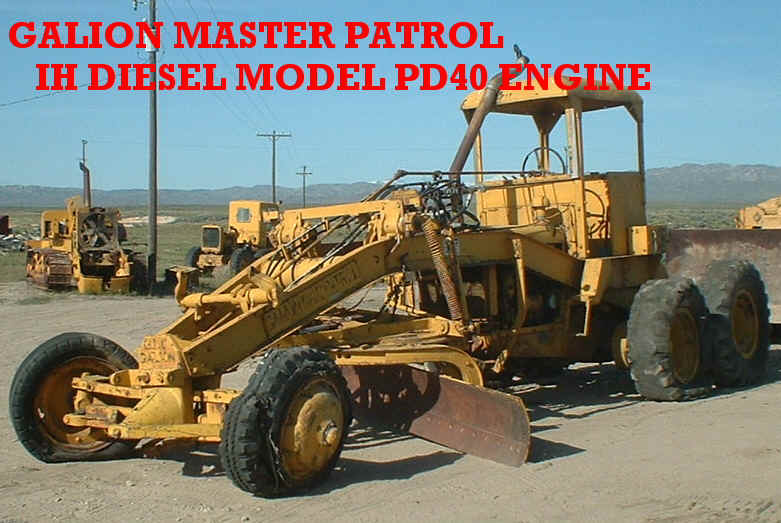 Used Galion Equipment Parts & Galion Manuals for sale